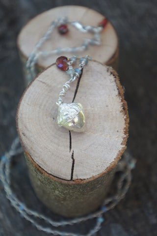 Acorn Labradorite Necklace